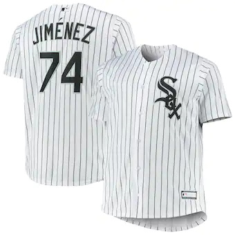 mens eloy jimenez white chicago white sox big and tall repl